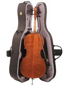 Stentor 1586 4/4 Full Size Conservatoire Cello Outfit with Case and Bow