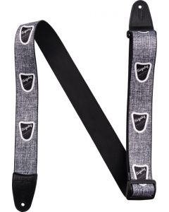 Bigsby Patent Pending Adjustable Guitar Strap, Gray, 2" Wide 180-2726-005