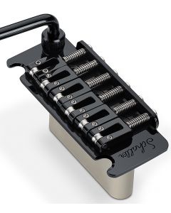 Schaller Germany Vintage Tremolo with Roller Saddles for Fender Strat, BLACK