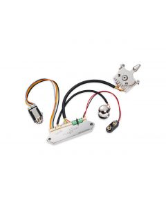 Schaller Germany Flagship 5-Way Toggle Guitar Preamp Kit, 16010100