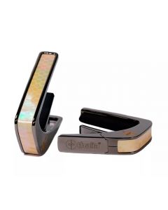 Thalia Premium Series Guitar Capo - Save The Bees Vintage Pearl, Black Chrome