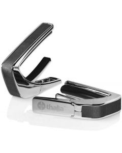 Thalia Shell Collection Guitar Capo - Ebony Inked Inlay, Chrome