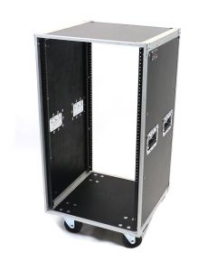 OSP 20-Space Studio Amp/Effects Rack Case with Casters/Wheels - KD20U