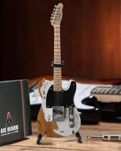 AXE HEAVEN Official Jeff Beck Fender Vintage Esquire Tele MINIATURE Guitar Gift