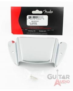 Genuine Fender '51 Tele/P Precision Bass Bridge Ashtray Cover - Chrome w/ Screws
