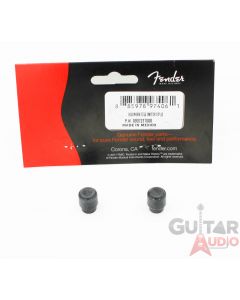 Genuine Fender ROAD WORN Black Telecaster/Tele Top Hat Switch Tips, 2 Pack