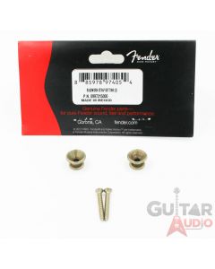 Genuine Fender Road Worn/Relic Aged Strat/Tele Strap Buttons Set/Pair