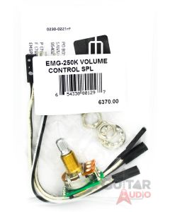 EMG 250k Solderless B159 Passive Volume Short SPLIT SHAFT Pot (6370.00)