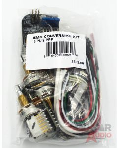 EMG 3 Pickup Push/Pull SHORT SHAFT Conversion Wiring Kit, (3335.00)