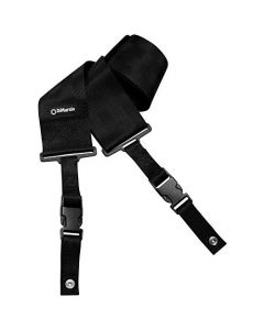 DiMarzio 3" Clip Lock Nylon Quick Release Guitar Strap - BLACK, DD2800BK