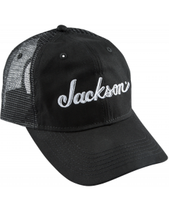 Jackson Guitars Trucker Hat, Black, Adjustable One Size fits Most Snap Back