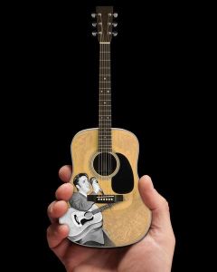 AXE HEAVEN Elvis Presley '55 Tribute Acoustic Guitar Miniature Display Gift