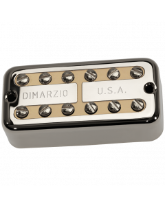 DiMarzio PAF'Tron Filter'Tron NECK Pickup - Nickel Cover with Cream Insert