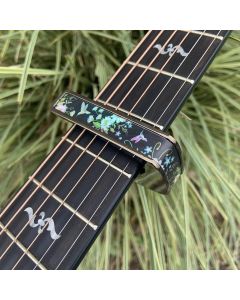 Thalia Deluxe Series Guitar Capo - Hummingbird, Black Chrome