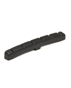 Graph Tech Black TUSQ XL Slotted Nut for Fender Strat/Stratocaster, PT-5000-00