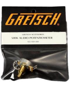 Genuine Gretsch CTS 500K Solid Shaft Audio Pot/Potentiometer, 922-1001-000