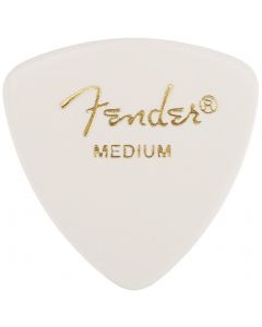 Fender 346 Classic Celluloid Guitar Picks - WHITE - MEDIUM - 12-Pack (1 Dozen)