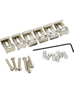 Genuine Fender American US Vintage Stratocaster/Strat Bridge Saddles - NICKEL