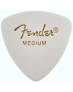 Fender 346 Classic Celluloid Guitar Picks - WHITE - MEDIUM - 72-Pack (1/2 Gross)