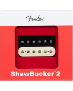 Genuine Fender ShawBucker 2 Humbucking Guitar Pickup - ZEBRA, Bridge or Neck