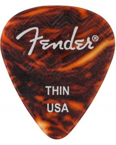 Genuine Fender Wavelength 351 Guitar Picks (6 Pack) THIN, SHELL