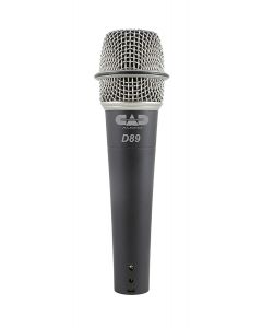 CAD Audio Live D89 Premium Dynamic Instrument Microphone Complete w/ Case & Clip