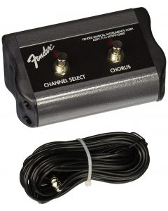 Genuine Fender 2-Button Footswitch: Channel/Chorus On/Of, 1/4" Jack, Princeton