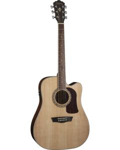 Washburn HD10SCE Heritage Series Dreadnought Cutaway Acoustic-Electric Guitar