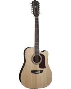 Washburn HD10SCE12 Heritage Series 12-String Cutaway Acoustic-Electric Guitar