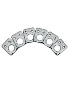 Graph Tech InvisoMatch Ratio Tuner Mounting Plates for Fender 2-Pin Hole - NICKEL