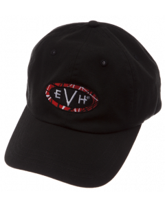 EVH Eddie Van Halen Logo Baseball Hat Cap, Black