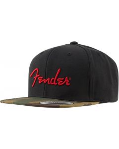 Fender Camo Flatbill Hat, Camo, One Size Fits Most 919-0119-000