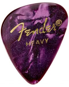Fender 351 Premium Celluloid Guitar Picks - PURPLE, HEAVY 144-Pack (1 Gross)