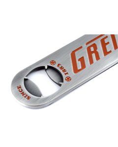 Official Gretsch Logo Beer Bottle Opener Brushed Aluminum, Guitar Player Gift