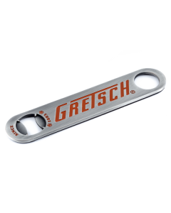 Official Gretsch Logo Beer Bottle Opener Brushed Aluminum, Guitar Player Gift