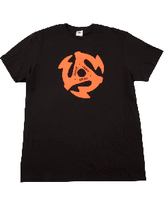 Gretsch Guitars 45 RPM Men's T-Shirt, Black, XXL (2XL)