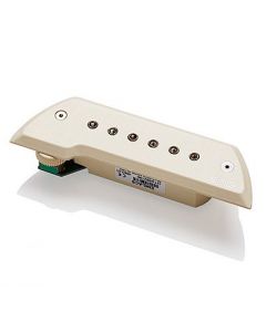 EMG ACS Acoustic Guitar Soundhole Pickup, Ivory w/ Chrome Poles (4653.00)