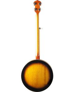 Washburn B10 Americana Series 5-String Banjo, Sunburst Gloss Finish