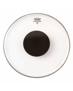 Remo 26" Clear Controlled Sound Bass Drum Head Black Dot 