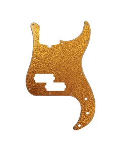 D'Andrea Pro Pickguard for Fender Precision/P-Bass - Gold Sparkle, DPP-PB-GOS