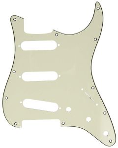 Genuine Fender American Standard Stratocaster Pickguard, 11-Hole - PARCHMENT