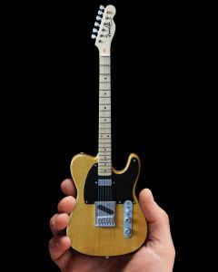 AXE HEAVEN Official Butterscotch Blonde Fender Telecaster Miniature Guitar Gift