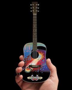 AXE HEAVEN Official Journey Escape Album Tribute Acoustic Miniature Guitar Display Gift