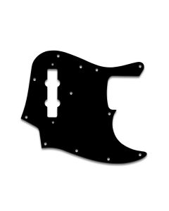WD Music 1-Ply Black Pickguard for Fender USA Jazz/J-Bass (JB-301)