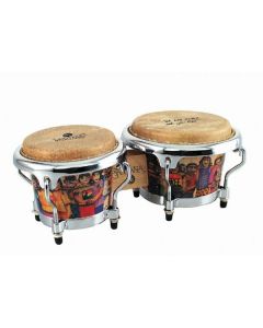 Latin Percussion Santana Supernatural MINI Tunable Bongos Drums - LPM200-AW