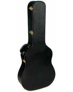MBT Hardshell Wood Classical Guitar Case - Black Tolex Covering