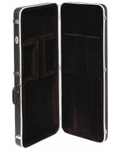 MBT ABS Molded Plastic Deluxe Hardshell Bass Guitar Case - Black
