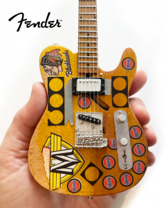 AXE HEAVEN Terry Kath Tribute Mini Fender Telecaster Miniature Guitar Gift