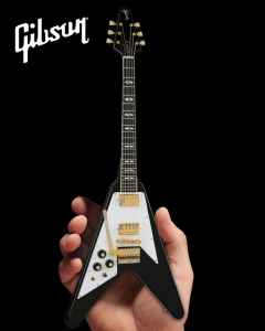 AXE HEAVEN Jimi Hendrix Gibson 1969 Flying V Left-Handed Miniature Guitar Gift