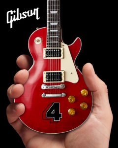 AXE HEAVEN Slash Gibson Translucent Cherry Limited 4 Album Miniature Guitar Gift